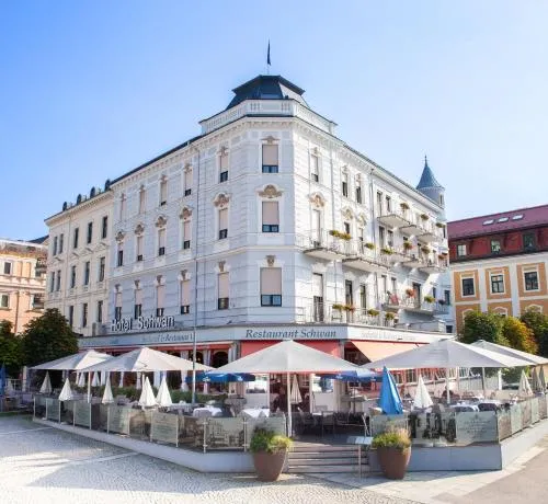 Seehotel Schwan in Gmunden, Österreich