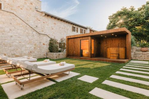 Sauna, Meneghetti Wine Hotel and Winery - Relais & Chateaux in Bale