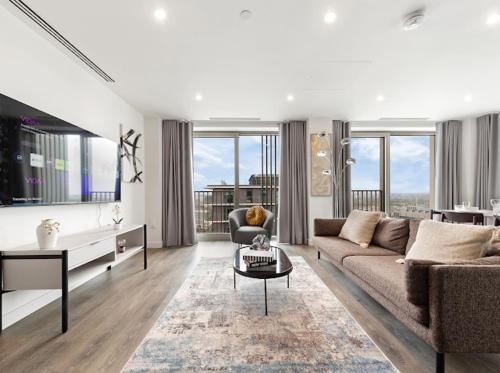 Central London Luxurious 2bed WITH POOL AND ROOFTOP by AYMONS HAVEN, Londyn (zdjęcie 5)