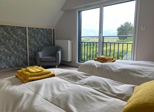 TI DU, villa luxueuse avec vue panoramique - 4 chambres et 3 salles de bain, pour 8 personnes in Tréflez