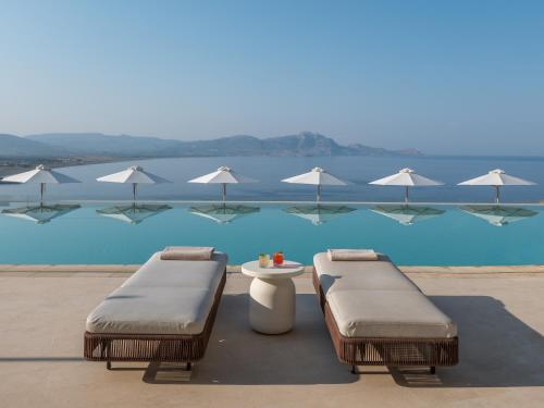 Lindos Blu Luxury Hotel-Adults only - 수영장