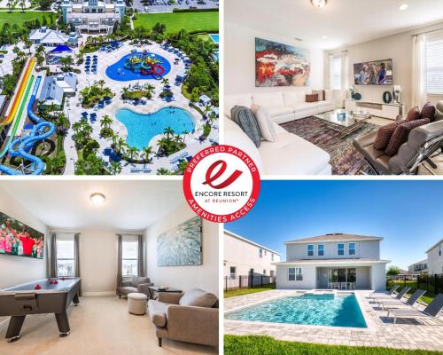 Beautiful Home Near Disney by Rentyl with Private Pool, Air Hockey Table & Resort Amenities - 241B in Orlando, USA