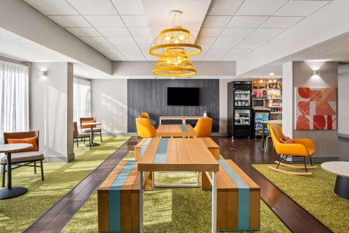 ล็อบบี้, Spark by Hilton Stevensville in สตีเว่นสวิลล์ (MI)