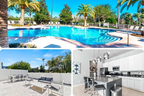 Ground-Floor 3BR Apartment near Disney with Reunion Resort Pool Access