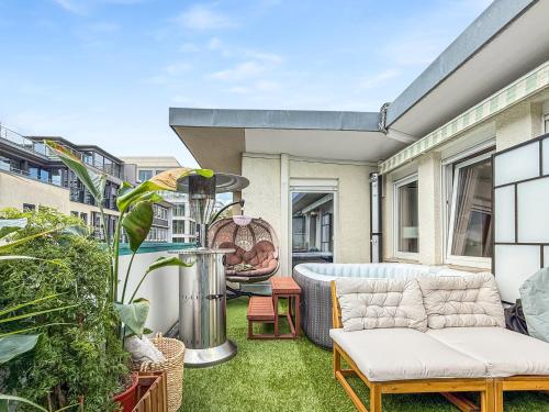 Zentrale Stgt Ferienwohnung Whirlpool Billard 10 Pers, Štutgart