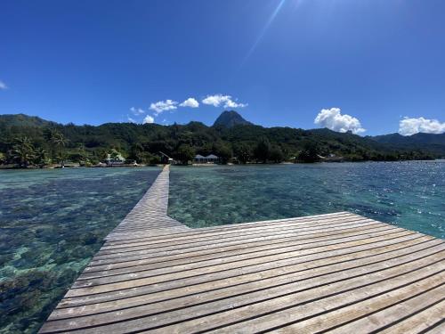 景色, MOOREA - Naku Kahi Bungalow 3 in マアタ