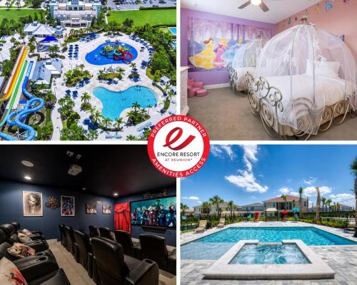 Vibrant Home with Theater Room & Pool Table near Disney - 7713G - main image