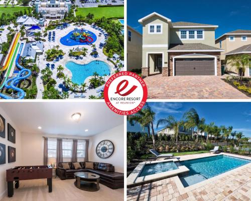 Cozy Home by Rentyl Near Disney with Private Pool, Foosball Table & Resort Amenities - 7393 Marker in Orlando, USA