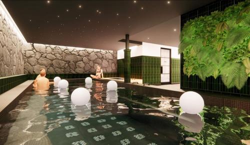 熱水浴缸, Lightwell Hotel & Spa in 胡德河