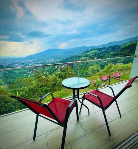 Balcony/terrace, Hotel Entre Lomas in Dosquebradas