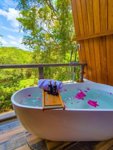Balcony/terrace, Wilpattu Safari Resort in Anuradhapura