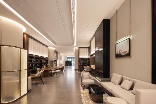 Lobby, Atour X Hotel Guangzhou Zengcheng Xintang South Station in Zengcheng District