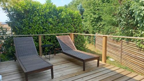 Balkons/terase, Gite Du Buisson in Parent