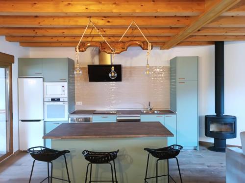 virtuve, La Tinaja casa rural in El Oso