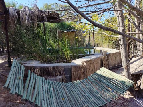 Vista exterior, Eselbe Camp Backpackers in Nata