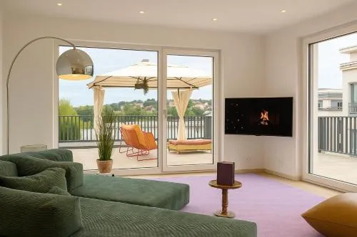 Penthouse Vogelnest 130 qm - BBQ - Dachterrasse in Passau, Deutschland