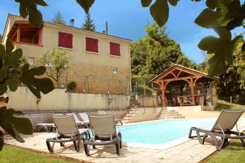 Villa du Pignol avec piscine à Sarlat