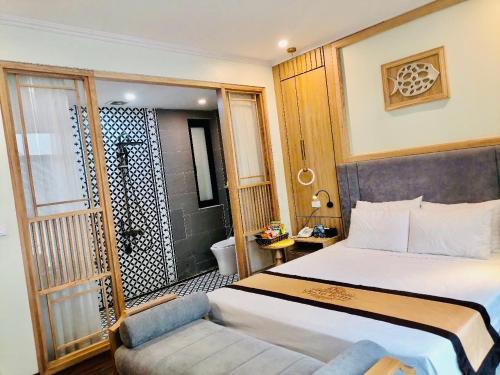 Grand Hotel Trịnh Văn Bô - 화장실