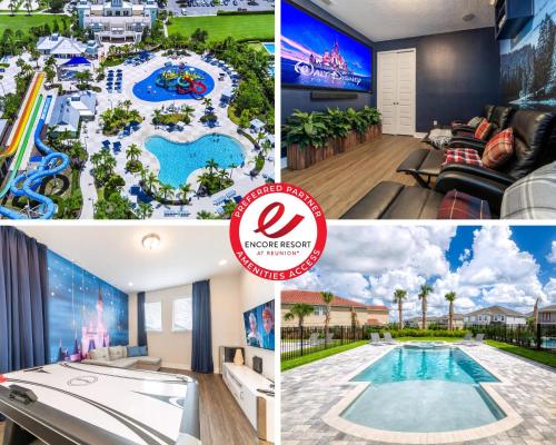 Luxury Home with Themed Rooms & Air Hockey near Disney by Rentyl - 7699G in Orlando, USA