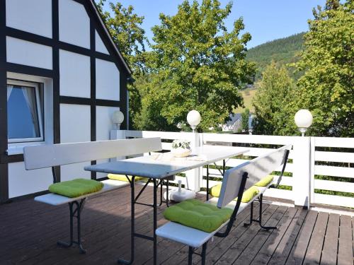 Terraza/balcón, Gruppenferienhaus im Sauerland in Schmallenberg