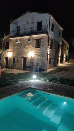 Úszómedence, Appartamenti Turistici Carboni 2 n 35 in Penna San Giovanni