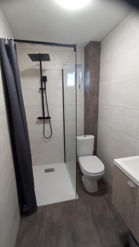 ห้องน้ำ, Gästewohnung Locktow, Hauptstraße 1 (Gastewohnung Locktow, Hauptstraße 1) in เชอเนเฟลด์