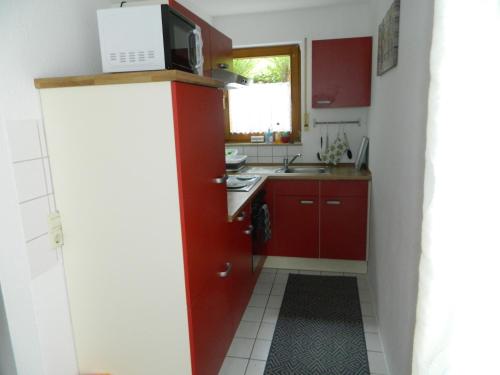 廚房, Helle 45 qm Einliegerwohnung in 霍爾茨格靈恩