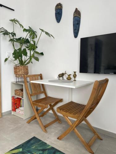 Apartament z tarasem przy lesie Reda