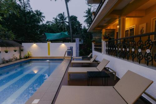 Pvt Pool - Villa Azura Escape - Casa Marialina 8 BR, Saligao (photo 5)