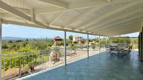 Erkély/terasz, Elysian Retreat in Agios Avgoustinos