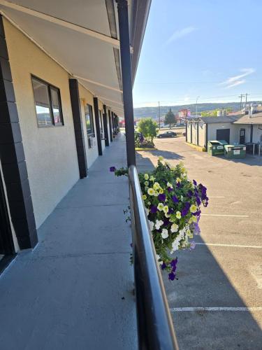 Exterior view, Camelot Court Motel in Prince George (BC)