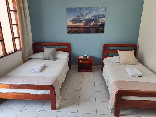 2 twin beds