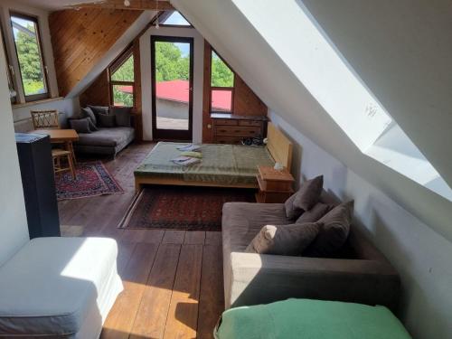 Enjoy forest tranquility & panoramic views in Konstantinovy Lazne