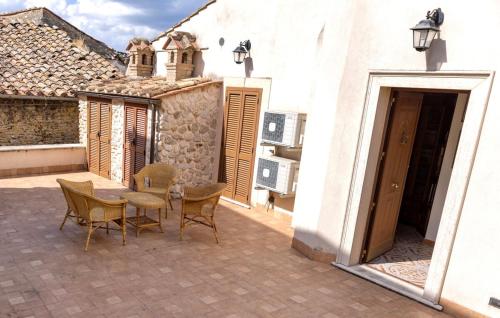 Terrace on the Village Casa D'Autore in Selci