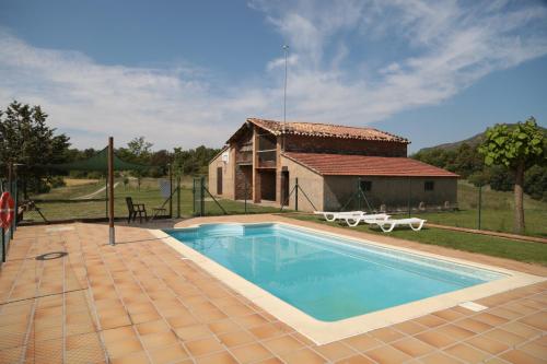 Úszómedence, Casa Rural Sant Joan in Olius