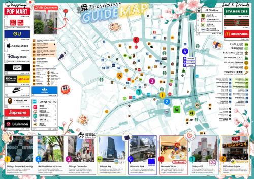 NEW! Time Square Shibuya Modern Unit. Prime Location