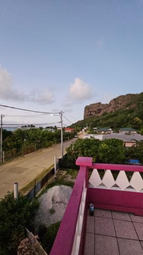 View, Armand lodge near Maupiti Airport