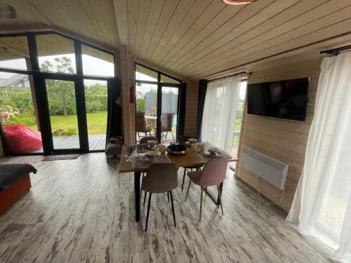 Közös társalgó / TV, Wally House in Hlibivka