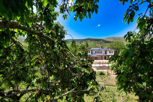 Viesnīcas āriene, Vila Dr Bizhga Agroturizem in Fushëbardhë