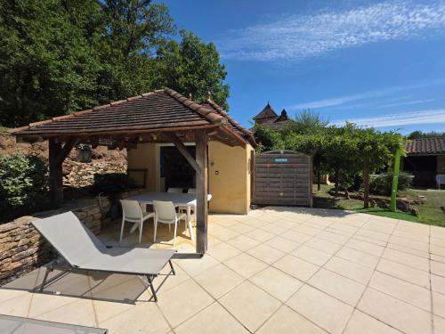 Плувен басейн, Gîtes Le Carpe Diem, Cottage Le Petit Pattaris (Gites Le Carpe Diem, Cottage Le Petit Pattaris) in Frayssinet-le-Gélat