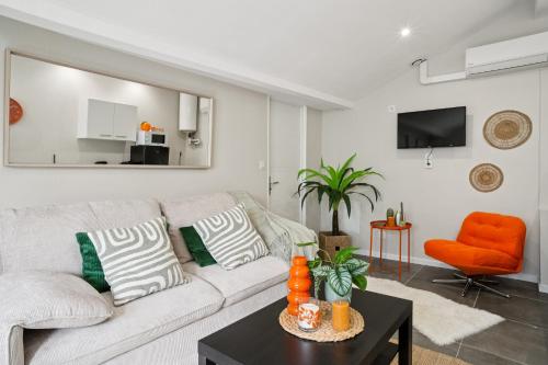 " La Casa verde " Superbe T3, chic & cosy avec climatisation en hypercentre - Location saisonnière - Villeurbanne