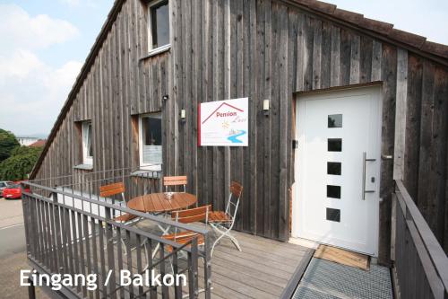 Фасада на хотела, Pension Luci in Boffzen