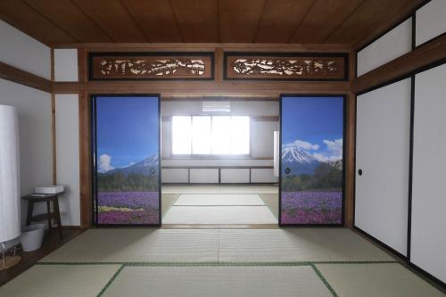 3月末まで3泊以上3割引き 2泊2割引き 富士山ビュー 富士山駅7分 河口湖駅まで2駅 12名可