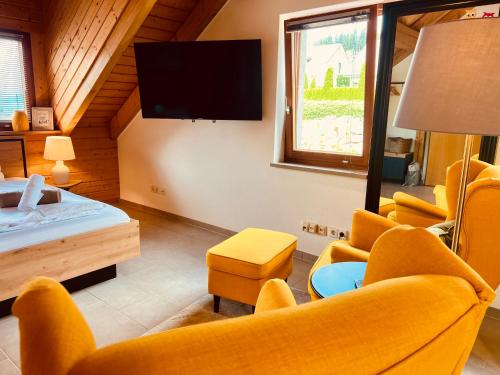 Studio mit King-Size-Bett & Privatparkplatz, Titisee-Neustadt (foto 4)