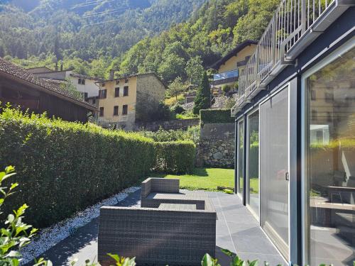 A szálláshely kívülről, Bernina Express House in Brusio