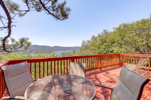 1 Mi to Lake Arrowhead Alpine Escape with 2 Decks!