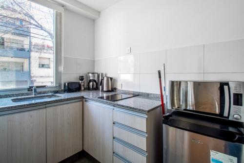 Kitchen, Nuoma Llerena - silencioso y tranquilo - 2 a 3 huespedes in Parque Chas