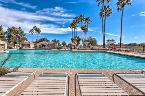 Pool Access: Oakwood Home in Sun Lakes in Sun Lakes