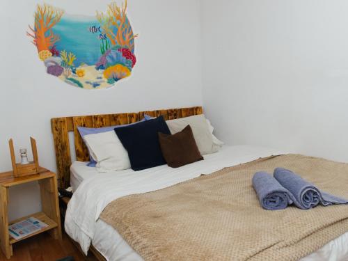 1 double bed