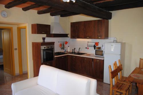 кухня, Agriturismo Podere Omomorto in Пратовеккьо